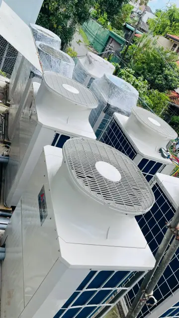 Qualitair multi-split inverter AC installation